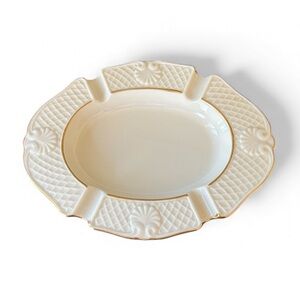 Vintage Lenox Riviera Ashtray‎ with 24kt Gold Trim